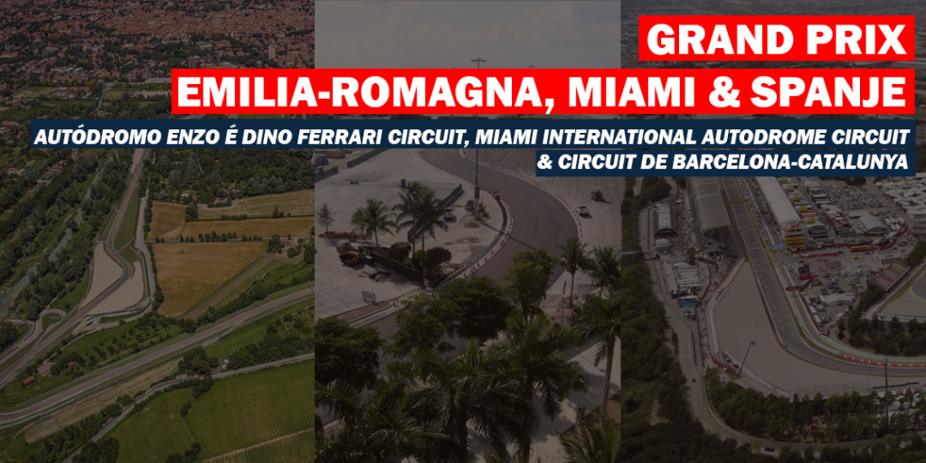 Circuits van de week: Enzo é Dino Ferrari, Miami International & Barcelona-Catalunya