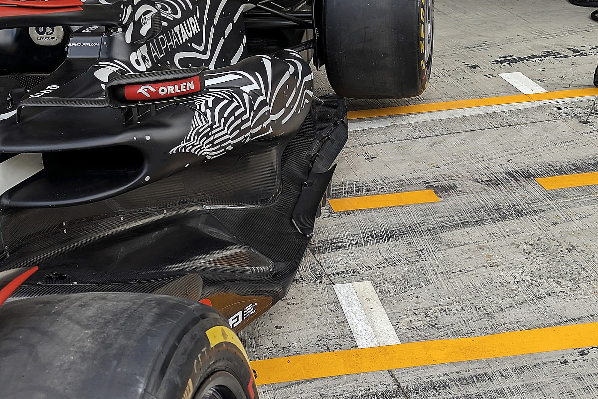 F1 Tech: De AlphaTauri-vloer waar de concurrentie met argusogen naar keek
