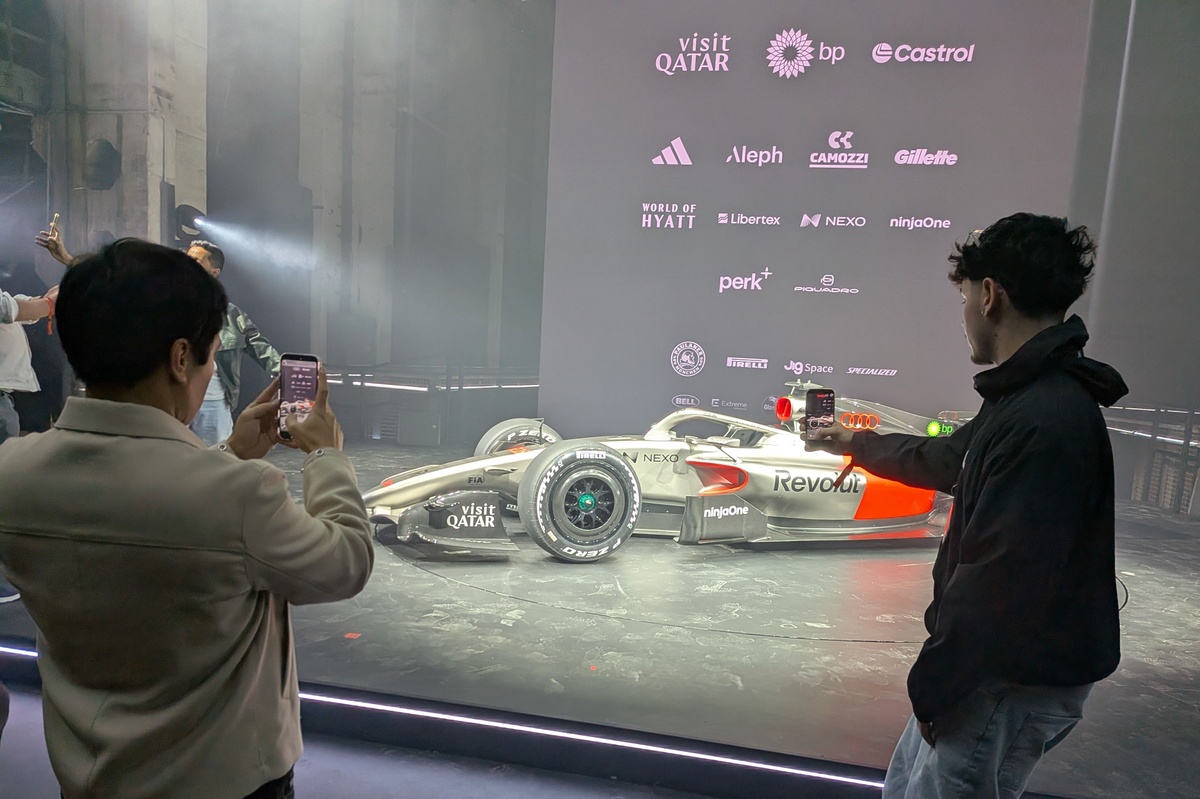 Achter de schermen bij Audi’s Formule 1-presentatie in Berlijn