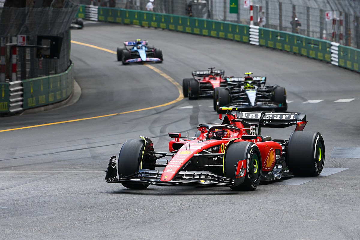 Ferrari verdedigt strategie GP Monaco na frustratie bij Sainz