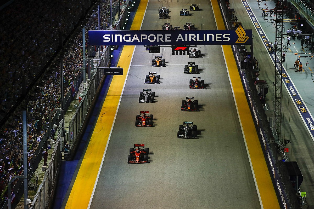 Overzicht: F1 programmering van Viaplay en F1TV voor de GP van Singapore