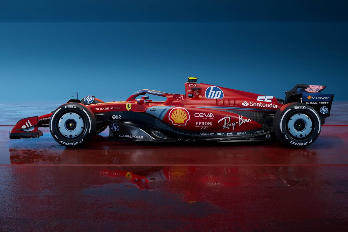 Ferrari onthult speciale kleurstelling voor F1 Miami: Blauwe tinten voor SF-24