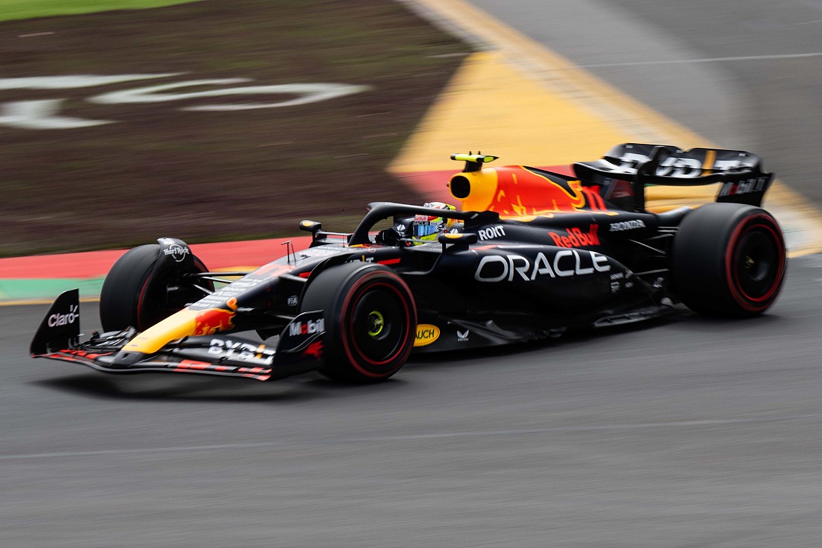 Perez belandt door remprobleem in grindbak tijdens kwalificatie GP Australië