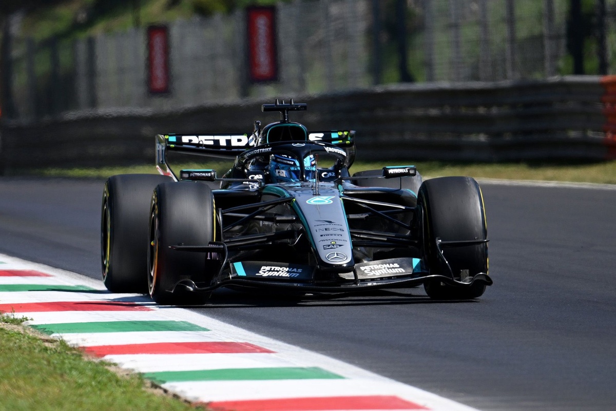 GP van Italië: Russell sneller dan Leclerc in tweede F1-training
