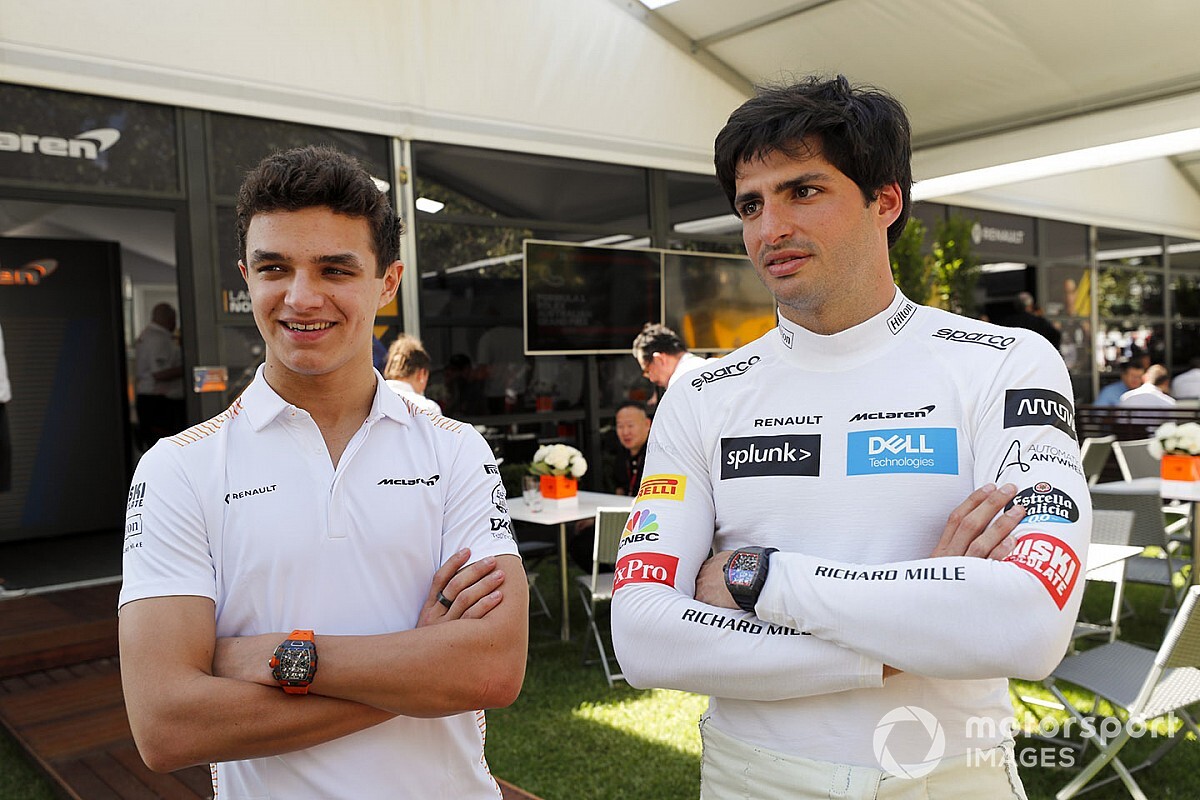 McLaren personeel met verlof loonsverlaging Sainz en Norris