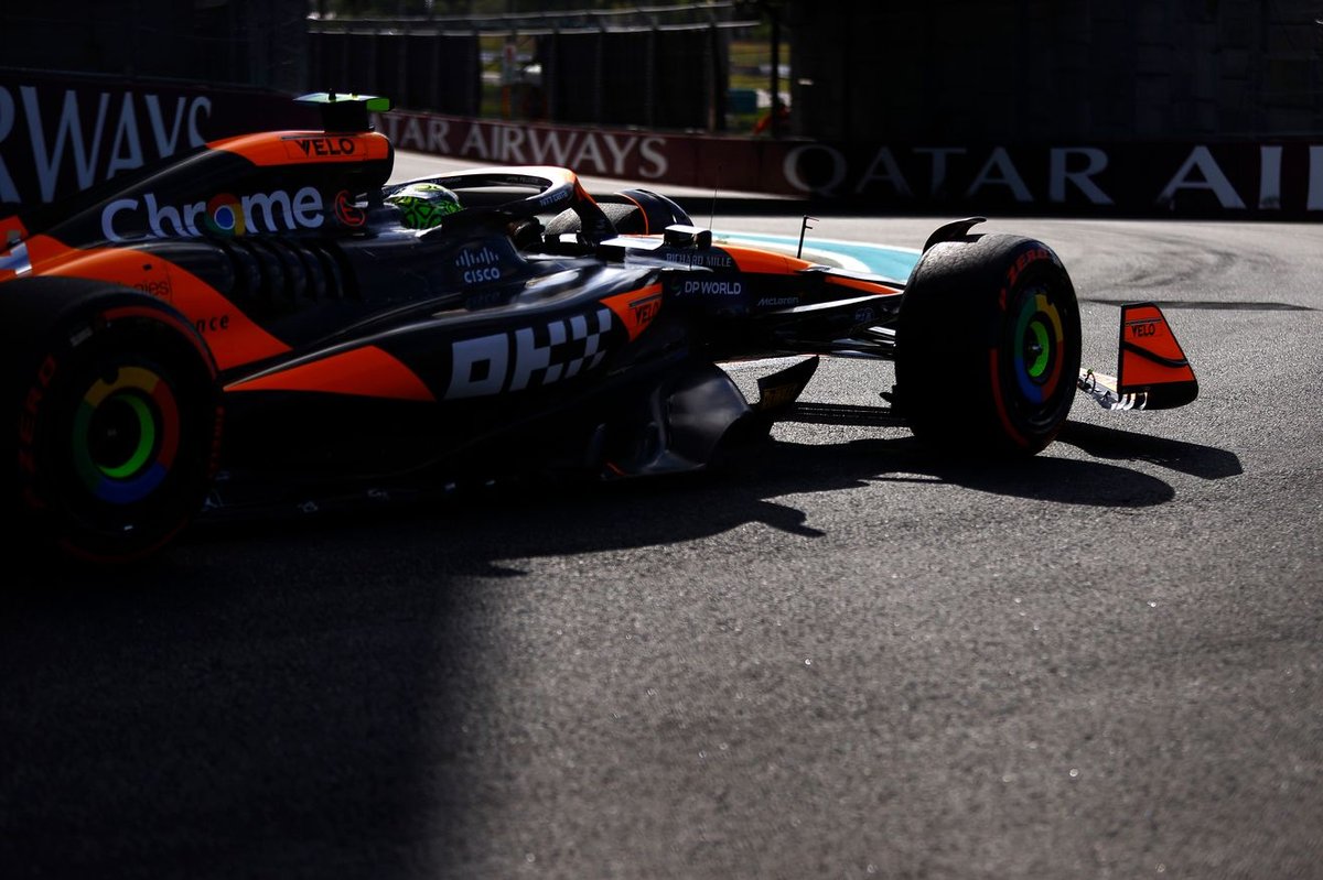 Norris kan McLaren-updates niet goed beoordelen in Miami