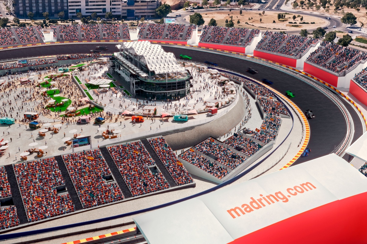 Spaanse Grand Prix deelt nieuwe renders F1-circuit Madring