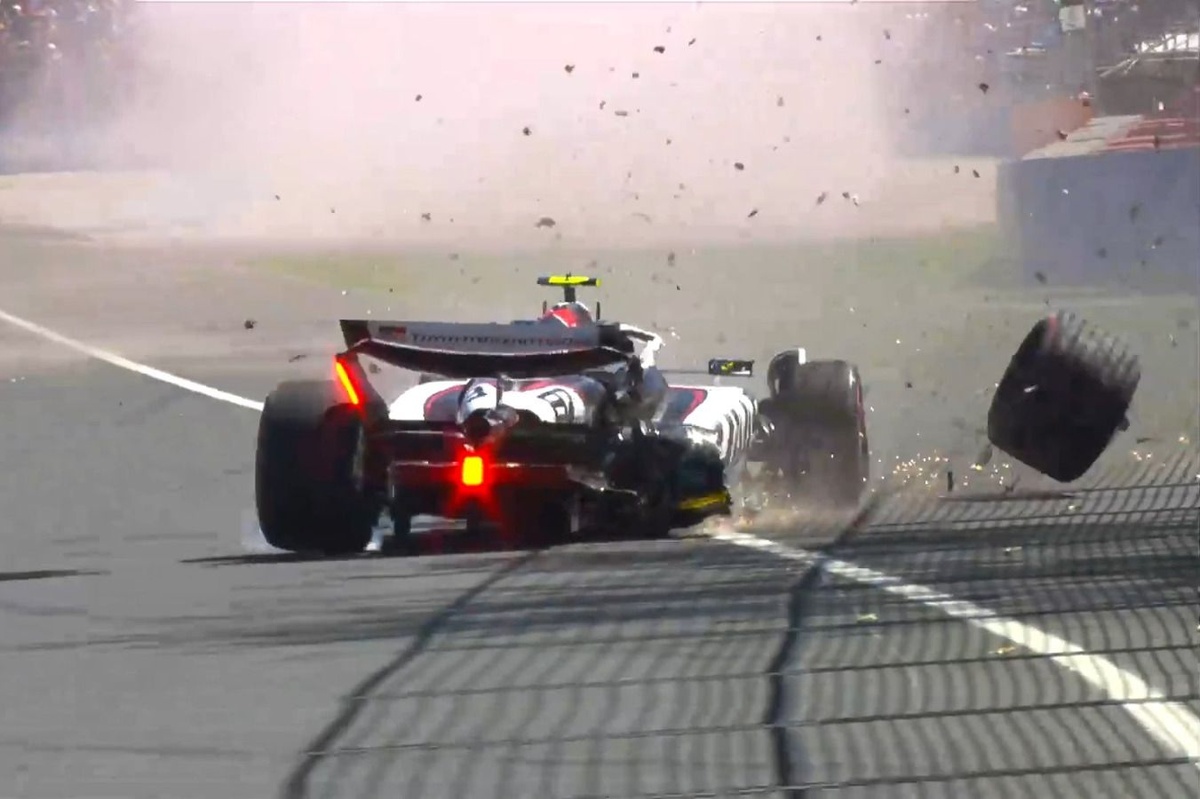 Bearman tekent voor eerste zware crash van F1-seizoen 2025