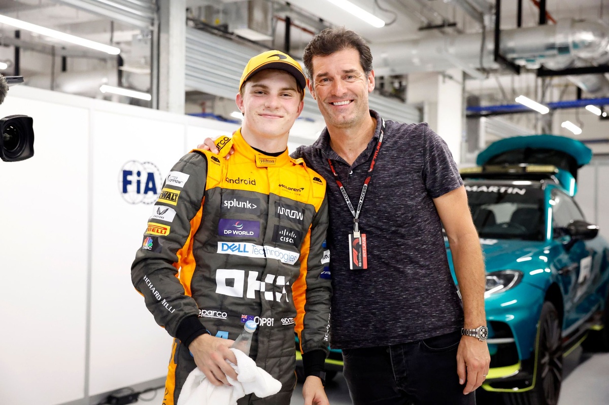 Nieuwe manager Piastri? Australiër reageert op afwezigheid Webber 