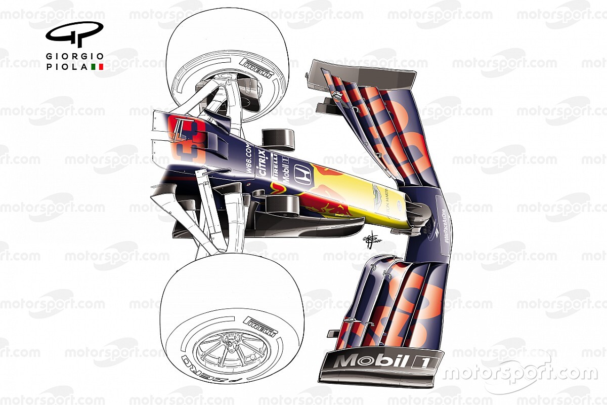 Tech Vond Red Bull een oplossing met de nieuwe voorvleugel