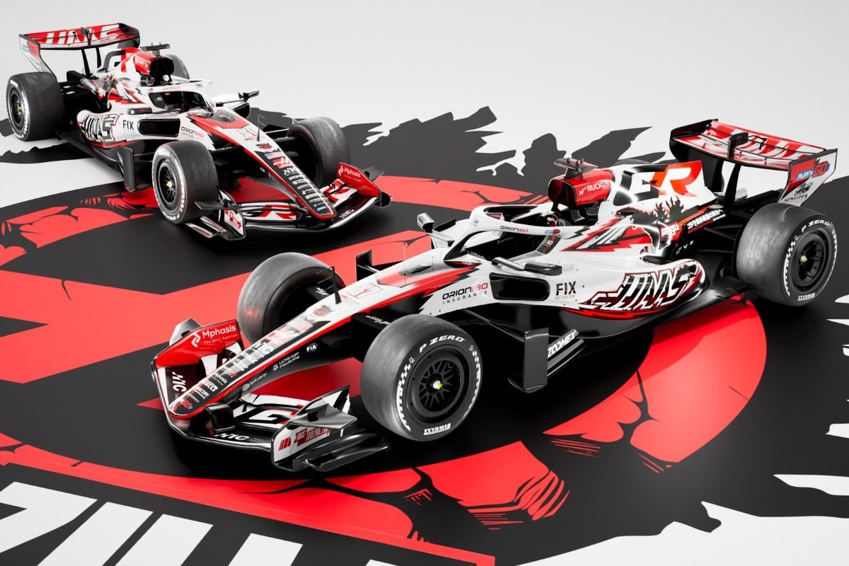 Haas F1 onthult speciale Godzilla-livery voor GP van Japan