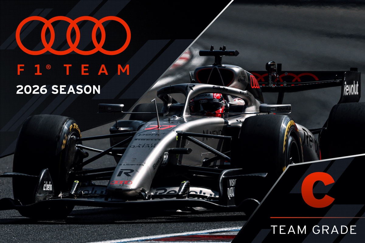 F1 2026-midseasonrapport: Audi kent solide start bij fabrieksdebuut