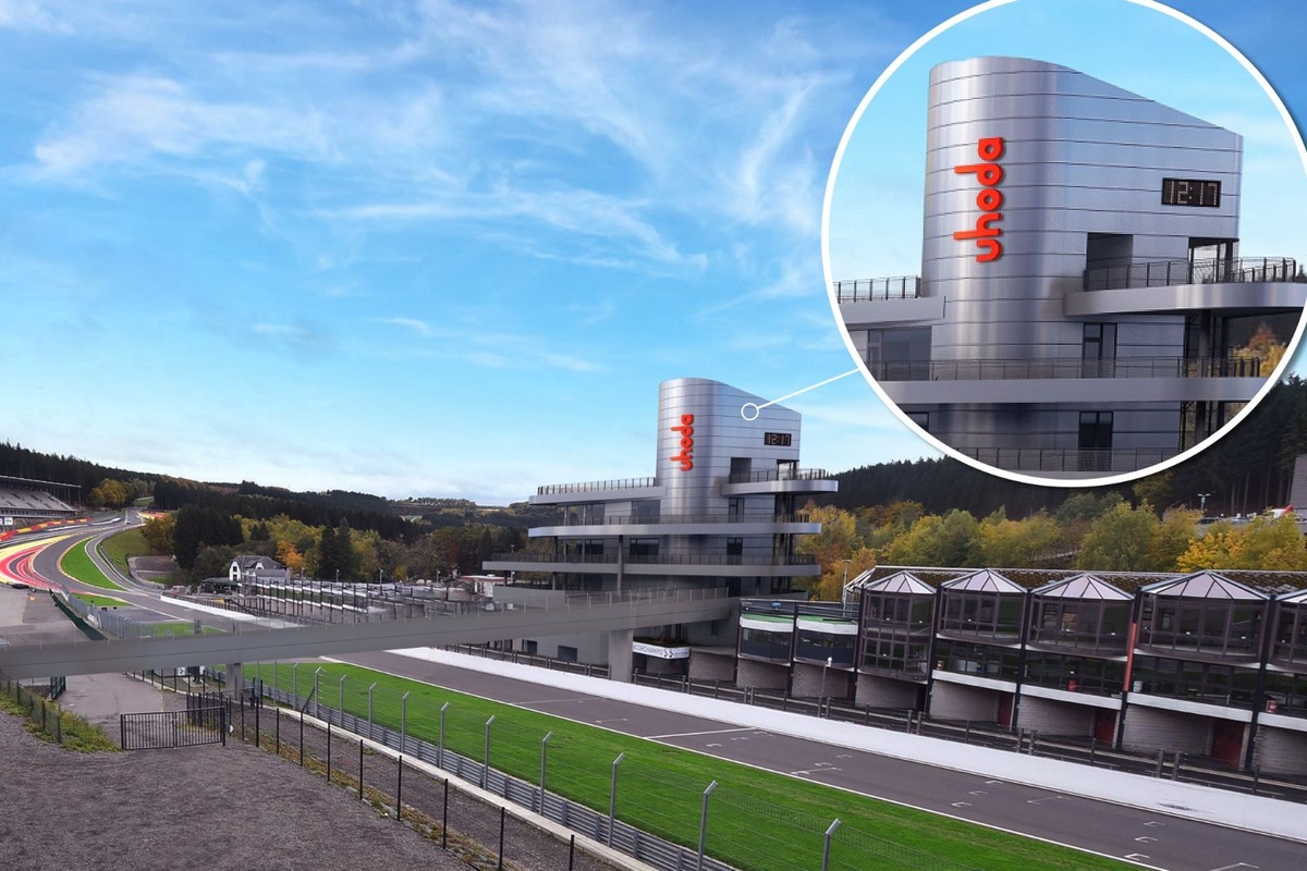 Spa-Francorchamps bouwt nieuwe Uhoda Tower: “Symbool van vernieuwing”