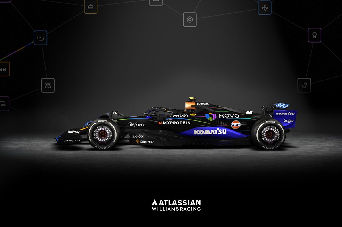 Williams F1-team onthult speciale livery voor GP van Las Vegas